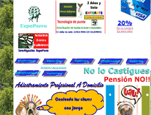 Tablet Screenshot of expoperro.com.mx